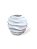 Vaso Ondas Decorativo Branco Médio em Cerâmica - Imagem 3