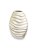 Vaso Ondas Decorativo Off White Grande em Cerâmica - Imagem 1