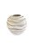 Vaso Ondas Decorativo Off White Médio em Cerâmica - Imagem 1