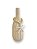 Vaso Decorativo Garrafa Riscada Off-White com Colar de Estrela - Imagem 5