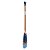 Remo Decorativo Azul Claro, Azul Marinho e Branco 100cm em Madeira - Imagem 3