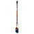 Remo Decorativo Azul Claro, Branco e Ponta Azul Marinho 100cm em Madeira - Imagem 4