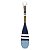 Remo Decorativo Azul Marinho, Branco e Azul Claro 55 cm em Madeira Pinus - Imagem 2