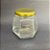 Pote De Vidro Sextavado 230ml - Imagem 3