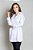 Jaleco Feminino Acinturado Gabardine Premium Com Renda Guipir - Imagem 3