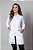 Jaleco Feminino Acinturado Gabardine Premium Com Zíper - Imagem 1