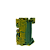 10 pçs Terminal terra PE/PEN 4mm² conexão mola verde/amarelo 8WH2 000-0CG07 Siemens - Imagem 2