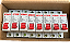 8 pçs Disjuntor monopolar 4A curva C 3kA SDD61C04 Steck - Imagem 1