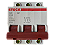4 pçs Disjuntor tripolar 32A curva C 3kA SD-63C32 Steck - Imagem 1