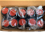 10 pçs Botao impulso vermelho SLPRN1 Steck - Imagem 1