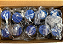 16 pçs Botao impulso azul - SLPRN4 Steck - Imagem 1