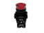 Pulsador iluminado vermelho 24V 1NA+1NF P20IGR-R7-1C Metaltex - Imagem 1