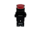 Pulsador iluminado vermelho 24V 1NA+1NF P20IGR-R7-1C Metaltex - Imagem 2