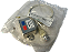 Derivador em T c/ cabo p/ Modbus Rj45 Vw3A8306Tf03 Schneider - Imagem 1