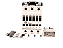 Contator tripolar 50A-AC3 110VCA 1NA+1NF CWM50.11 035502385 Weg - Imagem 2