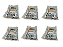 6 pçs Dispositivo Plug-in para disjuntor 1 pólo linha C60 26996 Merlin Gerin - Imagem 1