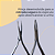 Kit Podologia -(2) Formões Thimon B e C  e (1) Pinça de Remoção de Espícula - Imagem 3