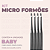 Kit Micro Formão Baby - Ponta Curta e Cabo Longo - 4 Unidades Thimon - Imagem 1