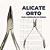 ALICATE ORTO MEIA CANA THIMON (5) UNIDADES - Imagem 3