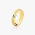 Aliança bodas com trabalhado alto relevo em x , 5 mm 18k 750 - Imagem 1