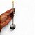 Bomba Mate de Inox chapinha Gravação de ouro 24k Cano Reto 21CM - Imagem 4