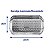 Bandeja Laminada Rocambole Prata 18cm x 33cm - Imagem 1