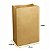 Saco Delivery 15kg Kraft Natural 80g (24x34x14,5) - Unidade - Imagem 2