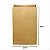Saco Delivery 10kg Kraft Natural 80g (22x35x10,5) - Unidade - Imagem 1