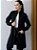 Jaleco Bella Preto - Two Way Slim - Imagem 9