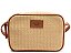 Bolsa Pequena Palha Brizza Arezzo Marrom Z1951300220001 - Imagem 1