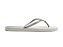 Chinelo Rasteiro Brizza Arezzo Prateado Z1902600990003 - Imagem 2