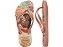 Chinelo Havaianas Infantil Slim Princesas Moana Rosa Clay - Imagem 5
