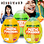 Kit 3 Ovos Gelelé Slime Coloridos Surpresa Insetos - Imagem 1