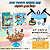 Kit com 2 Brinquedos Equilíbrio O Mar Tá Bravo Navio Pirata Infantil + Quebra Gelo Pinguim - Imagem 11
