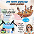 Kit com 2 Brinquedos Equilíbrio O Mar Tá Bravo Navio Pirata Infantil + Quebra Gelo Pinguim - Imagem 2