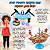 Kit com 2 Brinquedos Equilíbrio O Mar Tá Bravo Navio Pirata Infantil + Quebra Gelo Pinguim - Imagem 3
