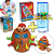 Kit 2 Jogos Pula Pirata Barril + Jogo Tira Varetas - Imagem 1