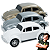 Kit 3 Carrinhos Miniatura Fusca Infantil Colecionavel Menino Sortidos - Imagem 1