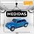 Kit 3 Carrinhos Miniatura Fusca Infantil Colecionavel Menino Sortidos - Imagem 3