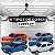Kit 3 Carrinhos Clássico Antigo Gol Quadrado Volkswagen Miniatura Colecionável Menino - Imagem 2