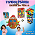 Kit 2 Brinquedo Infantil Barril Pirata + Tombou Perdeu Original Grande Jogo Interativo de Mesa Tabuleiro Educativo para Criança - Imagem 9
