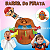 Kit 2 Brinquedo Infantil Barril Pirata + Tombou Perdeu Original Grande Jogo Interativo de Mesa Tabuleiro Educativo para Criança - Imagem 12