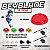 Kit 4 Beyblade Metal Led + Lançador + Arena - Imagem 6