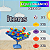 Jogo Equilibrando Discos Arvore de Sombreros Brinquedos Infantis - Imagem 4