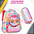 Kit Mochila e Estojo Escolar Colorida Gatinho Resistente Lançamento - DANLEX - Imagem 2