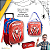 Kit Mochila Rodinha Escolar Jungle Spider Resistente Lançamento - DANLEX - Imagem 4