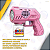 Brinquedo Maquina Bolha Sabão Automática Luzes Lançamento - Imagem 4