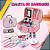 Kit Maleta Maquiagem Infantil Completa Menina Princesa Rosa Lançamento - Imagem 3