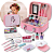 Kit Maleta Maquiagem Infantil Completa Menina Princesa Rosa Lançamento - Imagem 1