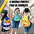 Mochila Infantil Bichinhos para Criança Bebê Escola Creche Passeio Resistente Lançamento - Imagem 3